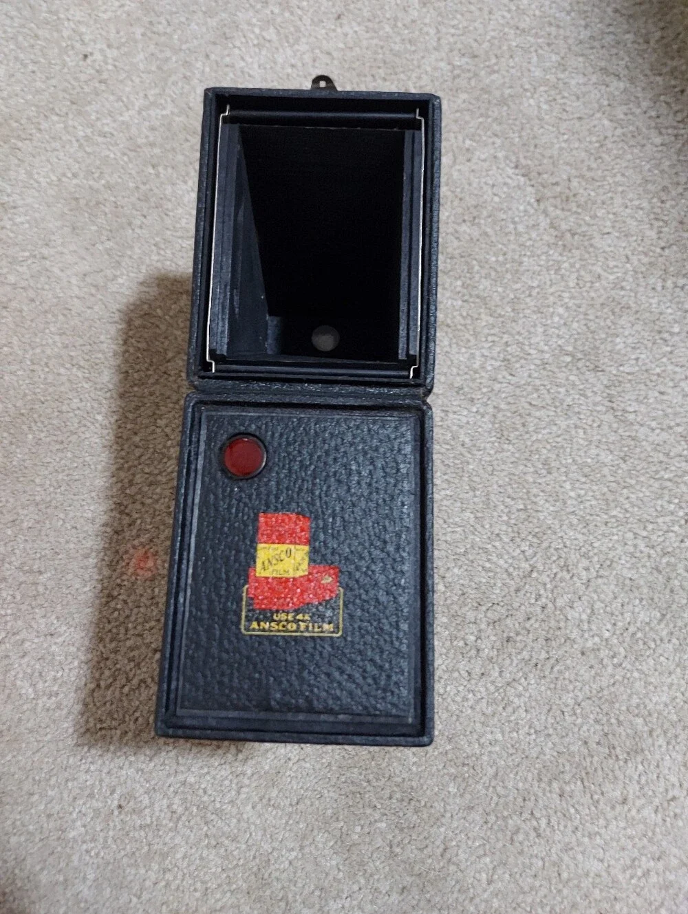 Vintage Ansco No. 2A Black Box Camera - Antique Ansco Camera